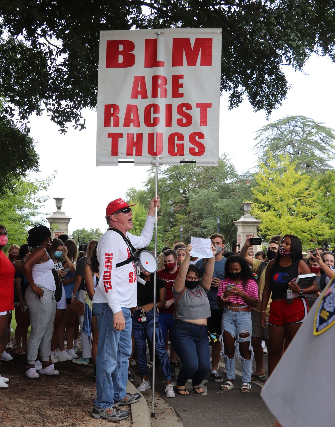 usc peaceful protest